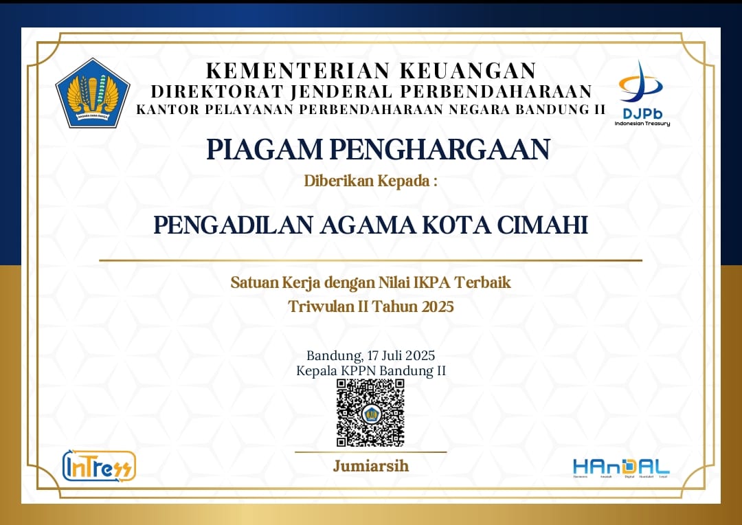 penghargaan dari KPPN